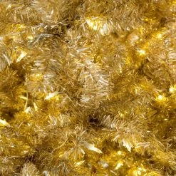 The Christmas Palace 7.5 FT ROSE GOLD TREE PRE LIT CHRISTMAS TREES