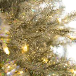 The Christmas Palace CHRISTMAS TREES 6.5 FT LASER SILVER TREE WARM WHITE LED 5 The Christmas Palace CHRISTMAS TREES 6.5 FT LASER SILVER TREE WARM WHITE LED