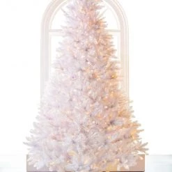 The Christmas Palace 6.5 FT WHITE PARKVIEW COLOR CHANGING LED CHRISTMAS TREES