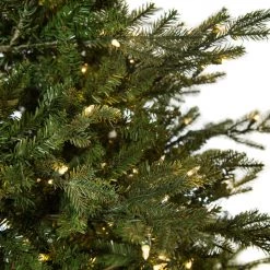 The Christmas Palace 7.5 FT NEWBURY PINE TREE PRE LIT CLEAR LIGHTS