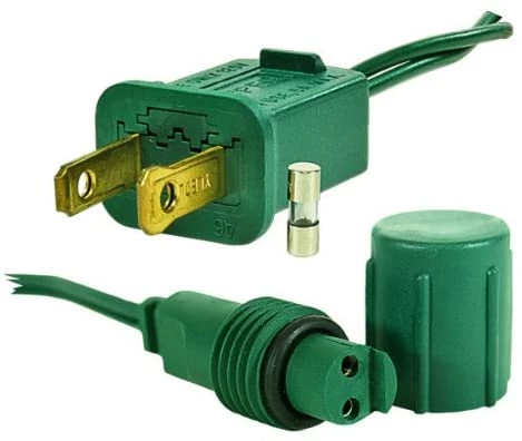 The Christmas Palace CHRISTMAS LIGHTS GREEN COAXIAL RECTIFIED PLUG FOR COAXIAL LIGHTS 1 The Christmas Palace CHRISTMAS LIGHTS GREEN COAXIAL RECTIFIED PLUG FOR COAXIAL LIGHTS