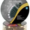 The Christmas Palace LED String Lights 50 FT 150 WARM WHITE LED CONCAVE BROWN WIRE LIGHT STRING WITH COAXIAL