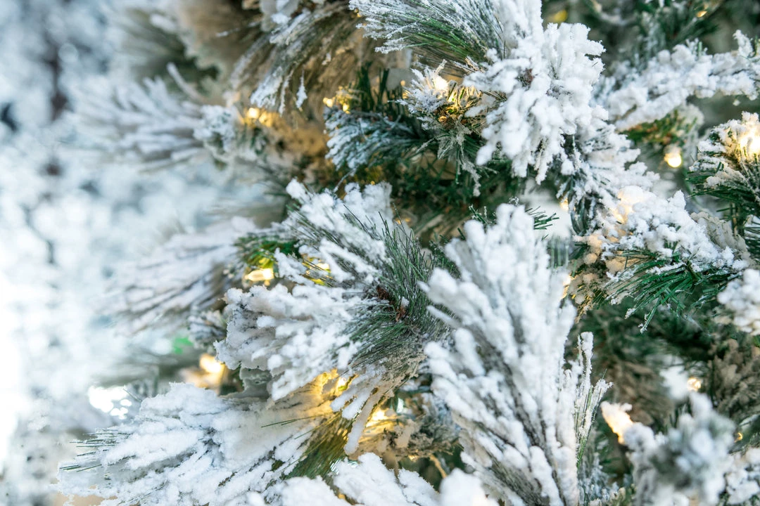 The Christmas Palace CHRISTMAS TREES 6 FT DROOPING PRE LIT WARM WHITE LED 2 The Christmas Palace CHRISTMAS TREES 6 FT DROOPING PRE LIT WARM WHITE LED