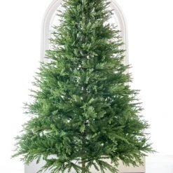 The Christmas Palace 7.5 FT KENTUCKY FIR TREE PRE LIT COOL BLUE LED CHRISTMAS TREES