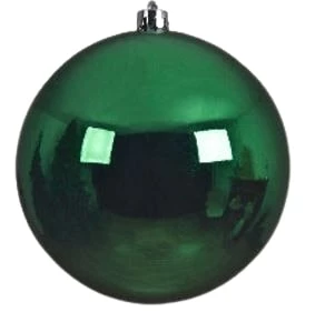 The Christmas Palace 8" HOLLY GREEN SHINY BALL SET OF 6 Shatterproof & Glass Sets 1 The Christmas Palace 8" HOLLY GREEN SHINY BALL SET OF 6 Shatterproof & Glass Sets