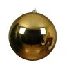 The Christmas Palace 5.5" GOLD SHINY BALL SET OF 6