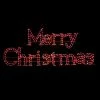 The Christmas Palace 18 FT MERRY CHRISTMAS COLOR CHANGING LED SIGN WITH CONTROLLER