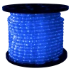 The Christmas Palace 150 FT LED BLUE ROPE LIGHT FLEX, 1/2" DIAMETER CHRISTMAS LIGHTS
