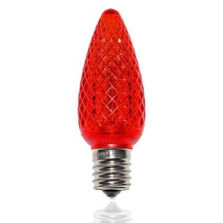 The Christmas Palace CHRISTMAS LIGHTS C9 LED RED REPLACEMENT BULB 25 PACK 2 The Christmas Palace CHRISTMAS LIGHTS C9 LED RED REPLACEMENT BULB 25 PACK