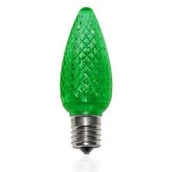 The Christmas Palace C9 LED GREEN REPLACEMENT BULB 25 PACK