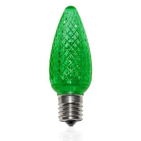 The Christmas Palace C9 LED GREEN REPLACEMENT BULB 25 PACK 1 The Christmas Palace C9 LED GREEN REPLACEMENT BULB 25 PACK