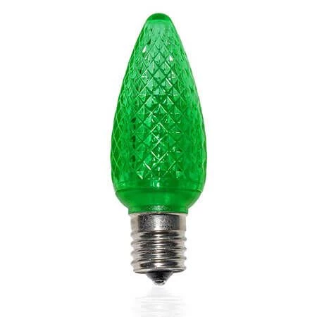 The Christmas Palace C9 LED GREEN REPLACEMENT BULB 25 PACK 2 The Christmas Palace C9 LED GREEN REPLACEMENT BULB 25 PACK