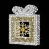 The Christmas Palace OVERSIZED DECOR 6 X 4 FT WARM WHITE LED GIFT BOX 120V