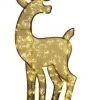 The Christmas Palace 6 FT X 3 FT WARM WHITE LED REINDEER WITH FLASHING EFFECT