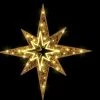 The Christmas Palace 3 FT X 3 FT WARM WHITE LED 8 POINT STAR