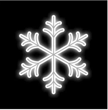 The Christmas Palace OVERSIZED DECOR 2 FT X 1.5 FT WHITE LED SNOWFLAKE 1 The Christmas Palace OVERSIZED DECOR 2 FT X 1.5 FT WHITE LED SNOWFLAKE