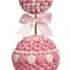 The Christmas Palace December Diamonds PINK & GOLD CANDY TOPIARY