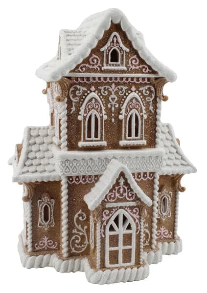 The Christmas Palace DECEMBER DIAMONDS VICTORIAN GINGERBREAD HOUSE LED LIT Table Tops 1 The Christmas Palace DECEMBER DIAMONDS VICTORIAN GINGERBREAD HOUSE LED LIT Table Tops