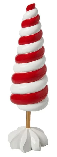 The Christmas Palace 14" PEPPERMINT SWIRL TREE 1 The Christmas Palace 14" PEPPERMINT SWIRL TREE