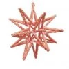 The Christmas Palace DECEMBER DIAMONDS CORAL STARBURST ORNAMENT SET OF 2 Christmas Ornaments