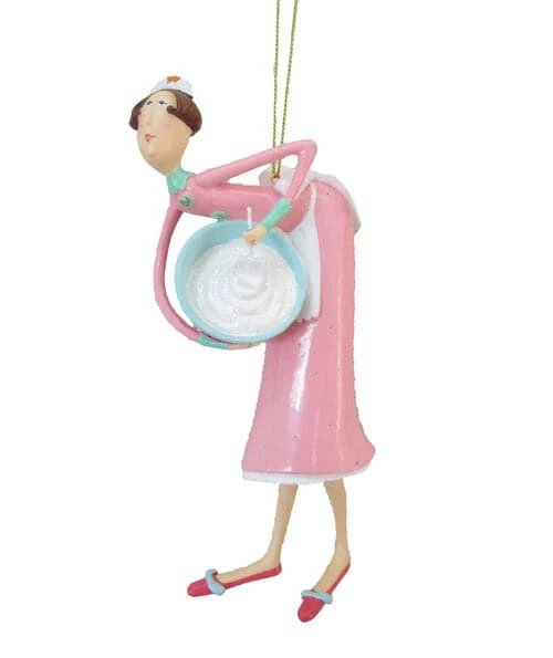 The Christmas Palace DECEMBER DIAMONDS 8" BAKING ANGEL WITH BOWL ORNAMENT Christmas Ornaments 1 The Christmas Palace DECEMBER DIAMONDS 8" BAKING ANGEL WITH BOWL ORNAMENT Christmas Ornaments