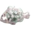 The Christmas Palace Christmas Ornaments DECEMBER DIAMONDS 5" PASTEL PINK STRIPE FISH ORNAMENT