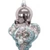 The Christmas Palace Christmas Ornaments DECEMBER DIAMONDS 6" PURPLE & TEAL OCTOPUS ORNAMENT