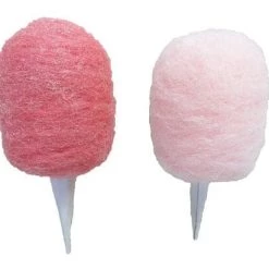 The Christmas Palace Christmas Ornaments DECEMBER DIAMONDS 6" PINK COTTON CANDY ORNAMENT SET OF 6