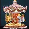 The Christmas Palace 11" CANDY LAND CAROUSEL