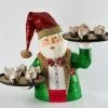 The Christmas Palace Katherine's Collection 2.5 FT KITSCHY KRINGLE WITH SERVING TRAYS