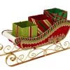 The Christmas Palace Table Tops 1 FT ALL THE TRIMMINGS SLED SERVING PIECE