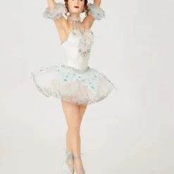 The Christmas Palace 2 FT FROST BLUE BALLERINA Katherine's Collection