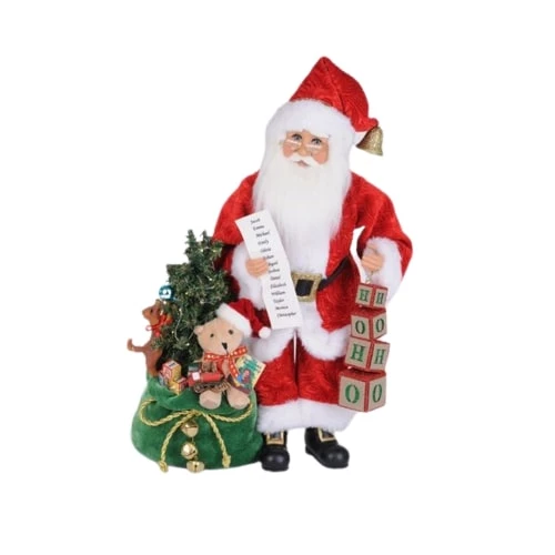 The Christmas Palace 18" LIGHTED HOHOHO SANTA Santas 1 The Christmas Palace 18" LIGHTED HOHOHO SANTA Santas