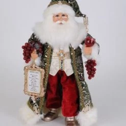 The Christmas Palace Santas SPARKLING GREEN WINE SANTA