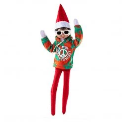The Christmas Palace ELF ON THE SHELF GROOVY GREETINGS HOODIE ELF Elves