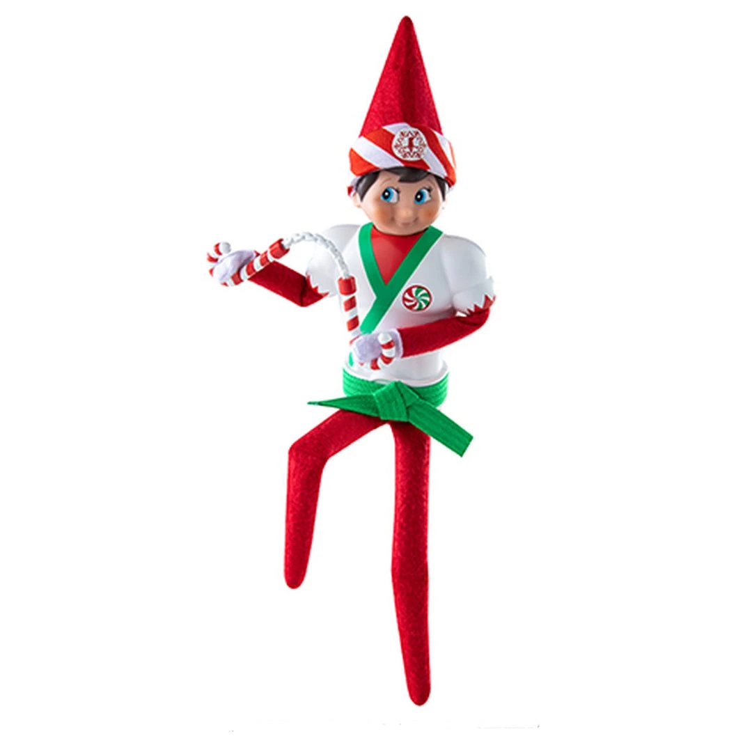 The Christmas Palace ELF ON THE SHELF KARATE KICKS SET ELF 1 The Christmas Palace ELF ON THE SHELF KARATE KICKS SET ELF