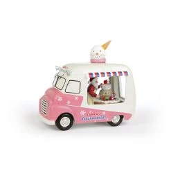 The Christmas Palace Table Tops 8" SANTA'S FROZEN TREATS BATTERY OPERATED