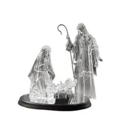 The Christmas Palace 16" ACRYLIC HOLY FAMILY SET OF 4 PIECES