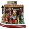 The Christmas Palace 8" LED SANTA'S COOKIE SHOP BATTERY OPERATED