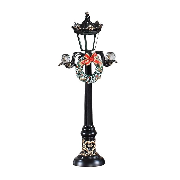 The Christmas Palace 11" LED BLACK STREET LAMP BATTERY OPERATED Table Tops 1 The Christmas Palace 11" LED BLACK STREET LAMP BATTERY OPERATED Table Tops