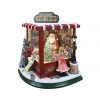 The Christmas Palace Table Tops SANTA'S MUSICAL TOY SHOP BATTERY OPERATED