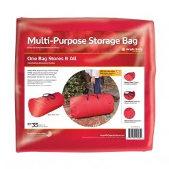 The Christmas Palace RED PREMIUM TREE STORAGE BAG