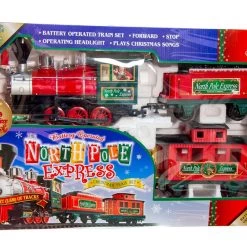 The Christmas Palace 22 PCS NORTHPOLE EXPRESS BATTERY OPERATED TRAIN 11 The Christmas Palace 22 PCS NORTHPOLE EXPRESS BATTERY OPERATED TRAIN