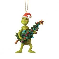 The Christmas Palace 5" GRINCH AND TREE ORNAMENT