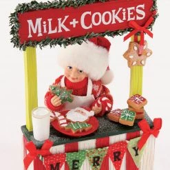 The Christmas Palace POSSIBLE DREAMS 10.5" MERRY BAKE SALE SANTA