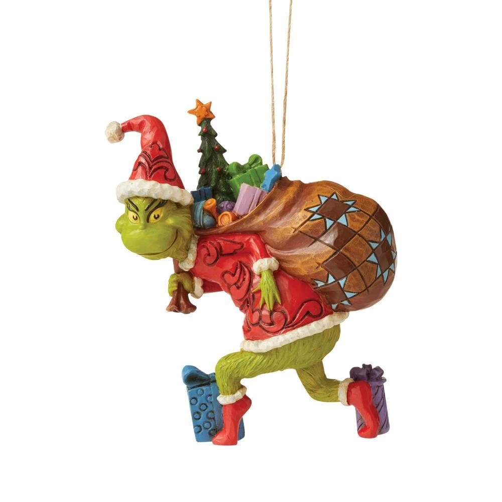 The Christmas Palace 5" THE GRINCH TIPTOEING ORNAMENT 1 The Christmas Palace 5" THE GRINCH TIPTOEING ORNAMENT