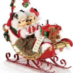 The Christmas Palace POSSIBLE DREAMS 11" SLEIGH BELLS & MISTLETOE