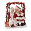 The Christmas Palace POSSIBLE DREAMS 11" GARDEN RETREAT SANTA COUPLE Santas