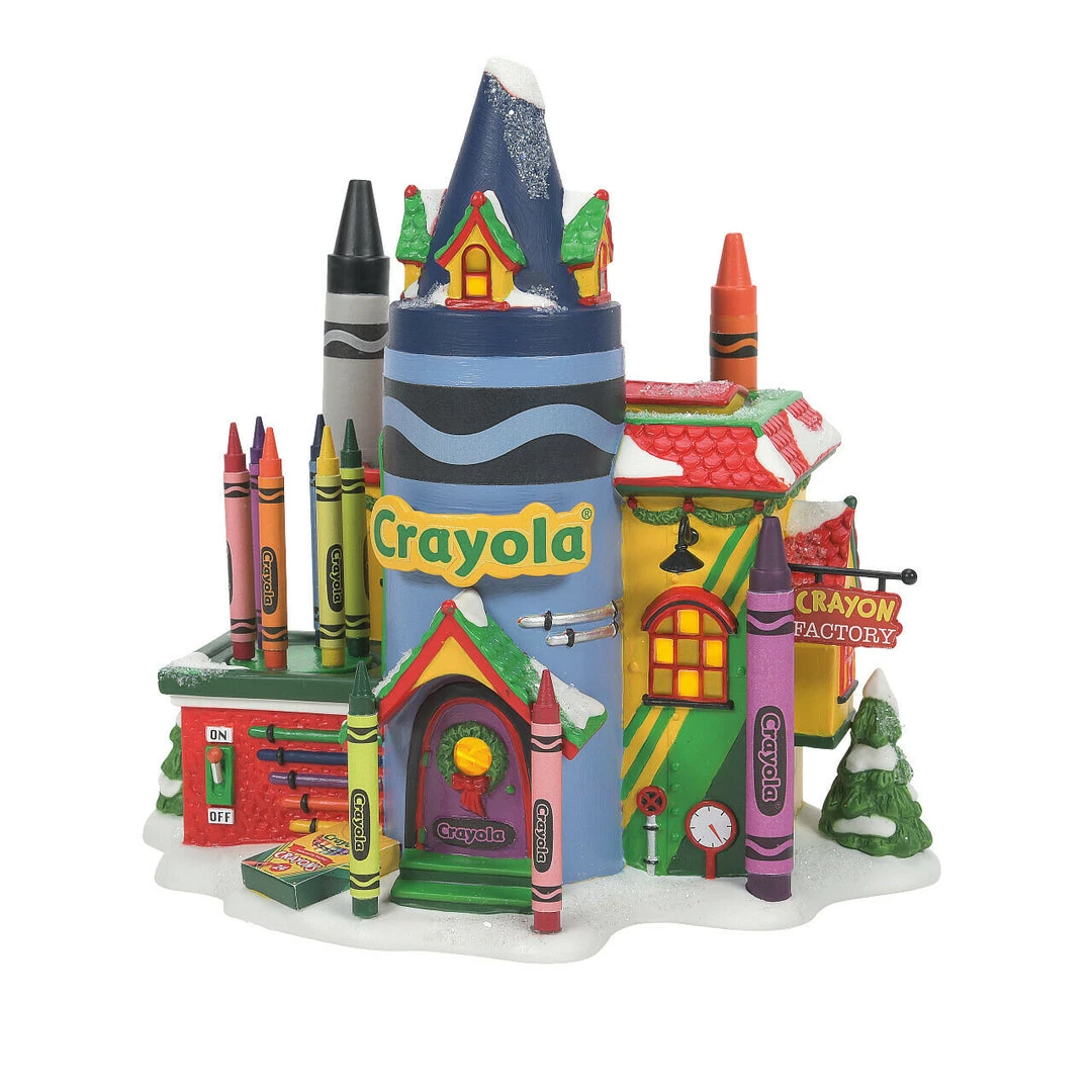 The Christmas Palace NORTH POLE CRAYOLA CRAYON FACTORY Department 56 1 The Christmas Palace NORTH POLE CRAYOLA CRAYON FACTORY Department 56