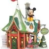 The Christmas Palace Department 56 NORTH POLE MICKEY'S STUFFED ANIMALS
